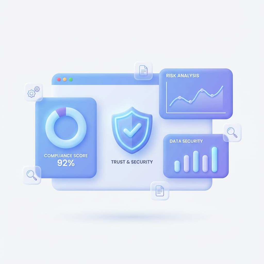 Compliance Dashboard Illustration